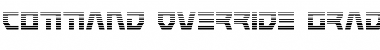 Download Command Override Gradient Regular Font Title Preview