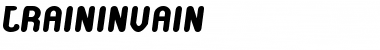 Download TrainInVain Regular Font