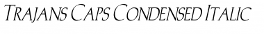 Download Trajan'sCapsCondensed Italic Font