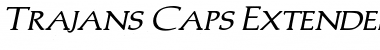 Download Trajan'sCapsExtended Font