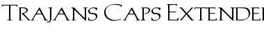 Download Trajan'sCapsExtended Normal Font