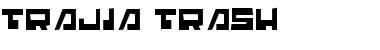 Download Trajia Trash Trash Font