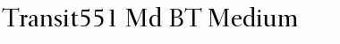 Download Transit551 Md BT Font