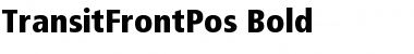 Download TransitFrontPos Bold Font