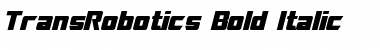 TransRobotics Font