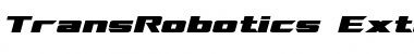 Download TransRobotics Extended Font