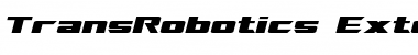 Download TransRobotics Extended Font