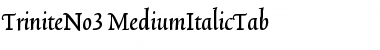 Download TriniteNo3 Font