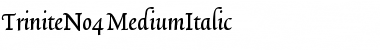 Download TriniteNo4 Medium Font