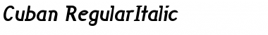 Download Cuban Regular Font Title Preview