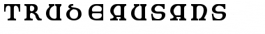 Download TrudeauSans Regular Font