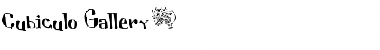 Download CUBICULOGALLERY SERIF Regular Font Title Preview