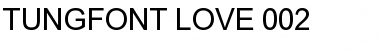 Download tungfont love 002 Regular Font