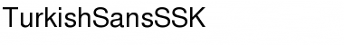 Download TurkishSansSSK Font