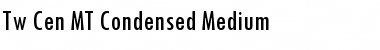 Download Tw Cen MT Condensed Font