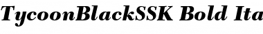 Download TycoonBlackSSK Font