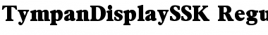 Download TympanDisplaySSK Font