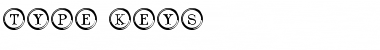 Download Type Keys Regular Font Title Preview