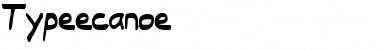 Download Typeecanoe Regular Font Title Preview