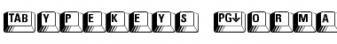 Download Typekeys Normal Font Title Preview