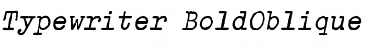 Download Typewriter Bold Font Title Preview