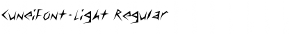 Download CuneiFont-Light Regular Font Title Preview