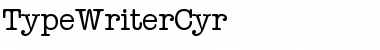Download TypeWriterCyr Regular Font Title Preview