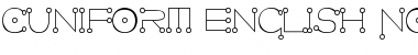 Download Cuniform English Normal Font Title Preview