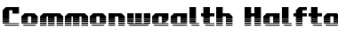 Download Commonwealth Halftone Regular Font Title Preview