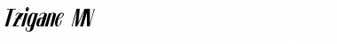 Download Tzigane MN Regular Font Title Preview