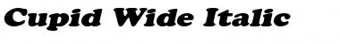 Download Cupid Wide Italic Font Title Preview