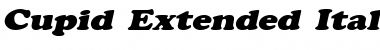 Download Cupid-Extended Italic Font Title Preview