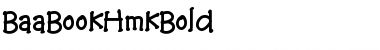 Download BaaBookHmkBold Regular Font