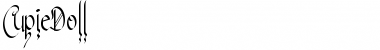 Download CupieDoll Regular Font Title Preview