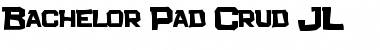 Download Bachelor Pad Crud JL Regular Font