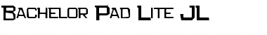 Download Bachelor Pad Lite JL Regular Font