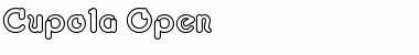 Download Cupola Open Font Title Preview