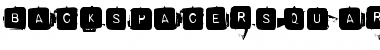 Download BackspacerSquare Regular Font Title Preview