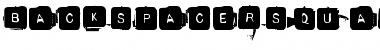 Download BackspacerSquare Regular Font Title Preview