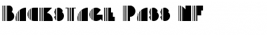 Download Backstage Pass NF Regular Font Title Preview