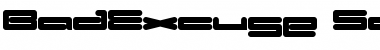Download BadExcuse Regular Font Title Preview