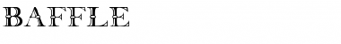 Download Baffle Medium Font Title Preview
