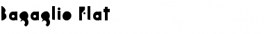 Download Bagaglio Flat Font Title Preview