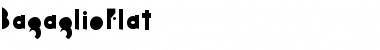 Download BagaglioFlat Roman Font Title Preview