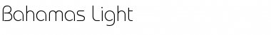 Download Bahamas Light Regular Font Title Preview
