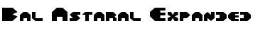 Download Bal-Astaral Expanded Font