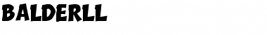 Download BalderLL Medium Font Title Preview