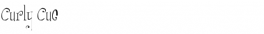 Download CurlyCue Regular Font Title Preview