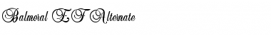Download Balmoral EF Alternate Regular Font Title Preview