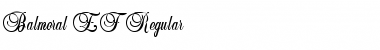 Download Balmoral EF Regular Regular Font Title Preview